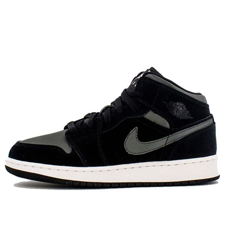 (GS) Air Jordan 1 Mid SE 'Black Anthracite' BQ6931-012