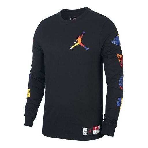 Air Jordan Colorful Long Sleeves Black AT8939-010