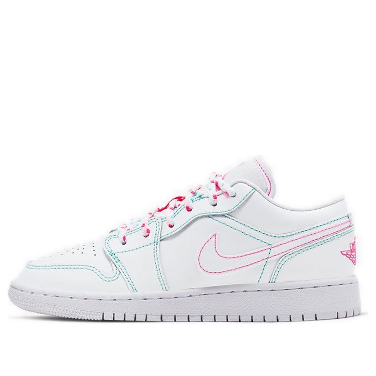 (GS) Air Jordan 1 Low 'Aurora Green' 554723-101