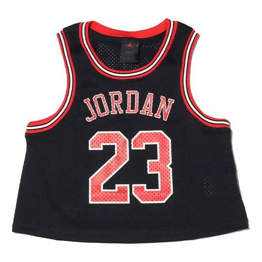 (WMNS) Air Jordan Essential Basketball Jersey Black DD0286-010