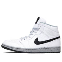 Air Jordan 1 Mid 'White Cement' 554724-115