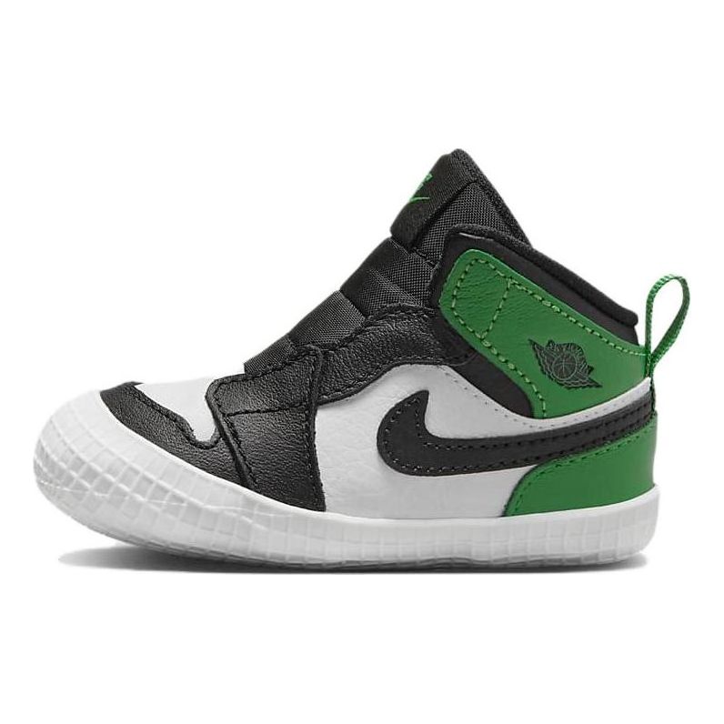 (TD) Air Jordan 1 Mid 'Black Lucky Green' AT3745-031