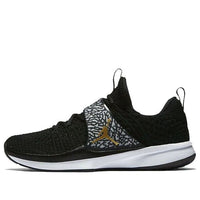 Air Jordan Trainer 2 Flyknit 'Black Metallic Gold' 921210-021