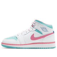 (GS) Air Jordan 1 Mid 'Digital Pink' 555112-102