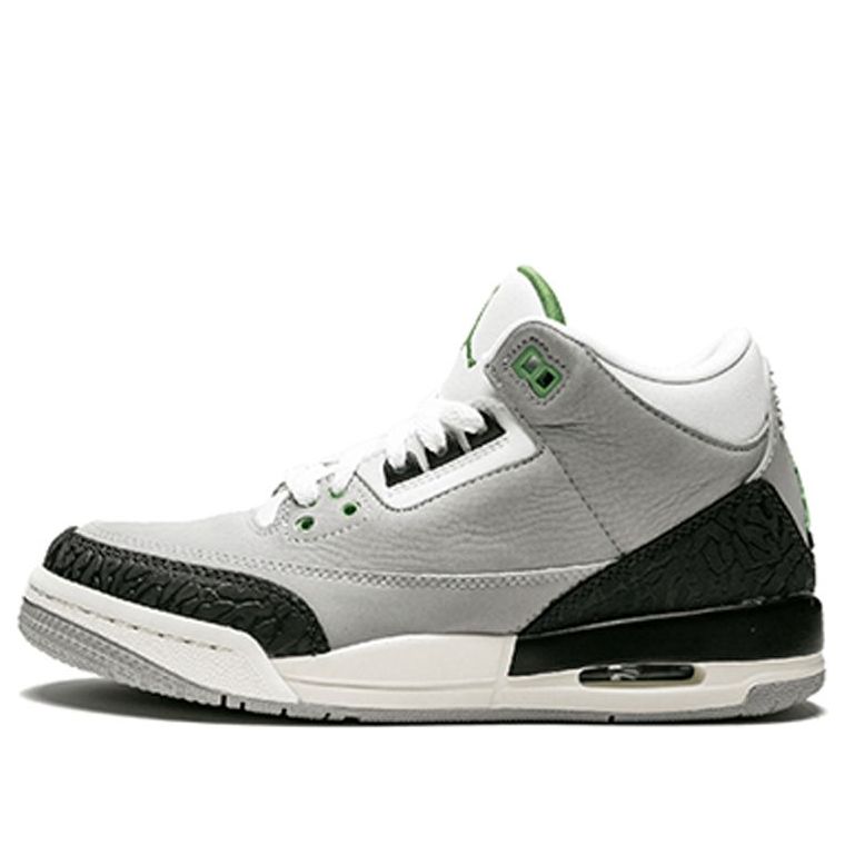 (GS) Air Jordan 3 Retro 'Chlorophyll' 398614-006