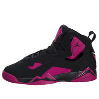 (GS) Air Jordan True Flight 'Black Sport Fuchsia' 342774-006