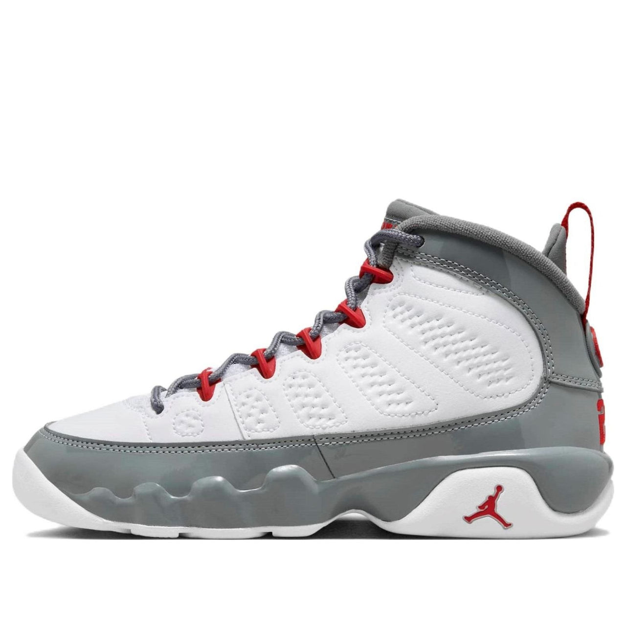 (GS) Air Jordan 9 Retro GS 'Fire Red' 302359-162