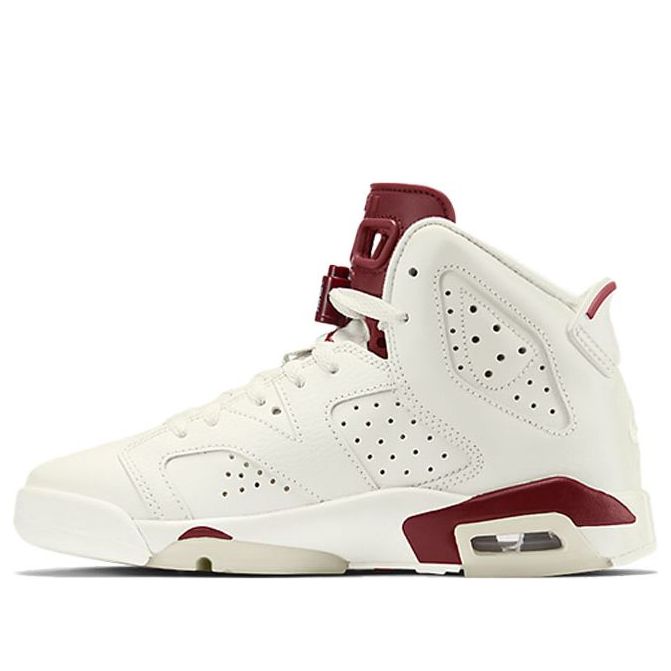 (GS) Air Jordan 6 Retro 'Maroon' 2016 International Release 384665-116