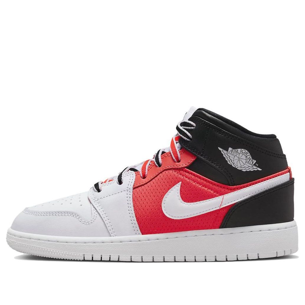 (GS) Air Jordan 1 Mid SE 'White Infrared' FB4417-016