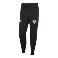 Air Jordan All-Star Edition Logo Bundle Feet Sports Pants 'Black' DH9531-010