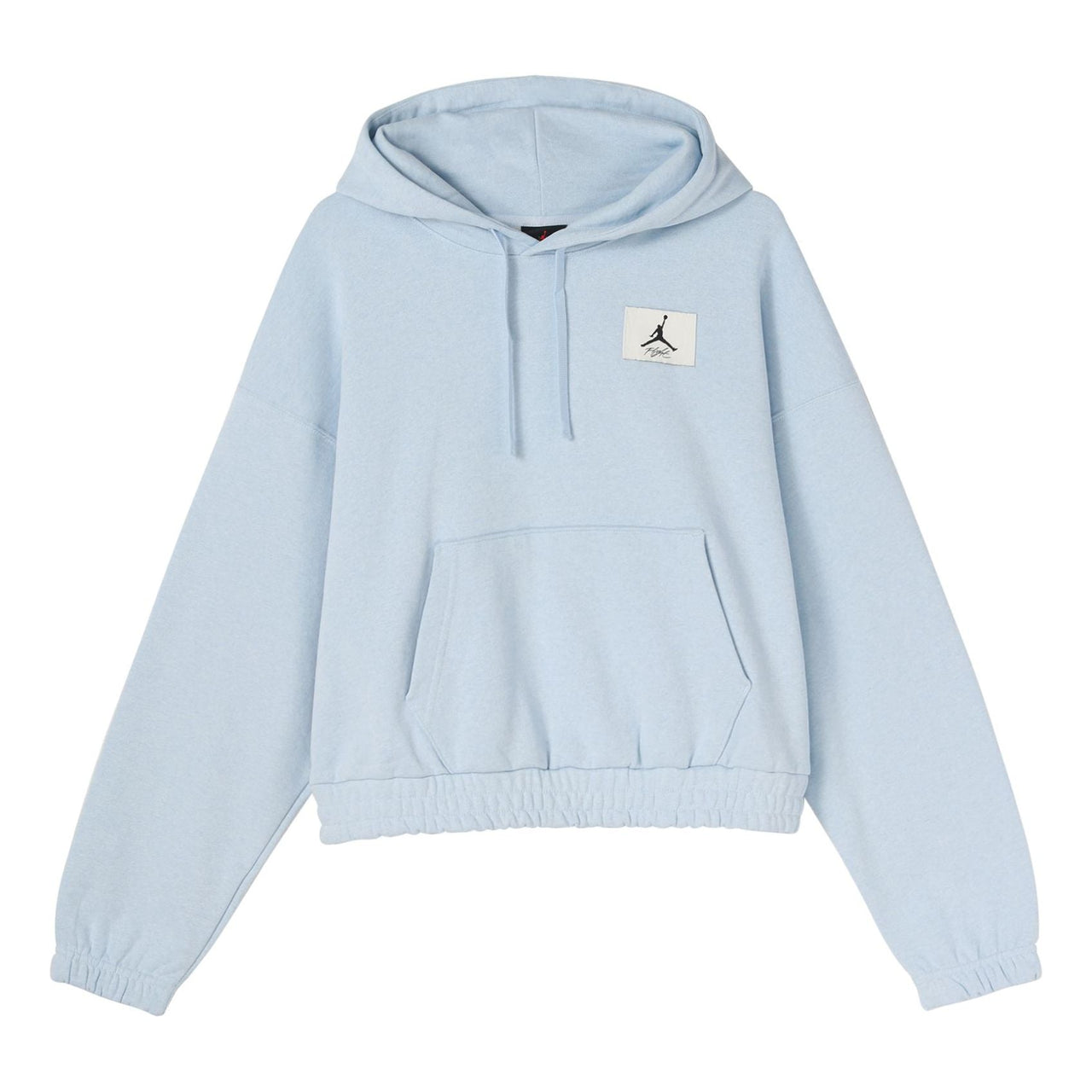 (WMNS) Air Jordan Casual Sports Knit Loose Hoodie Short Blue DD6999-438