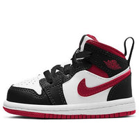 (TD) Air Jordan 1 Mid 'Black Gym Red' 640735-122