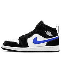 (PS) Air Jordan 1 Mid 'Black Racer Blue' 640734-084