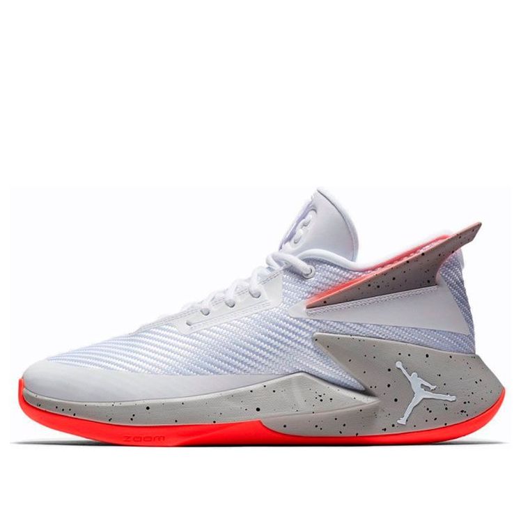 Air Jordan Fly Lockdown White/Grey/Orange AO1550-103