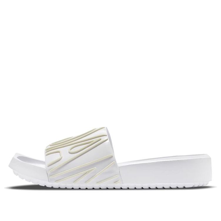 (WMNS) Air Jordan Nola Slide 'Triple White' CZ8027-100