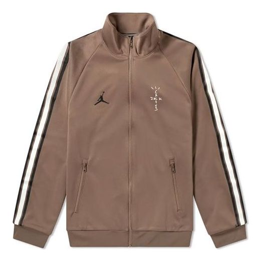 Air Jordan x Cactus Jack by Travis Scott MJ Track Jacket 'Palomino Black' CK4035-260