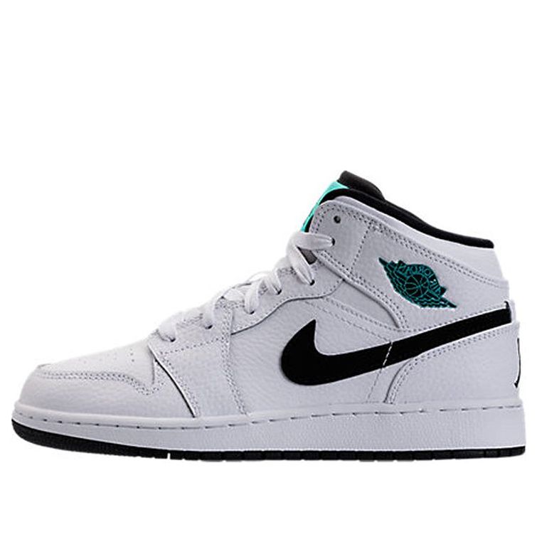 (GS) Air Jordan 1 Retro Mid 'Hyper Jade' 554725-122