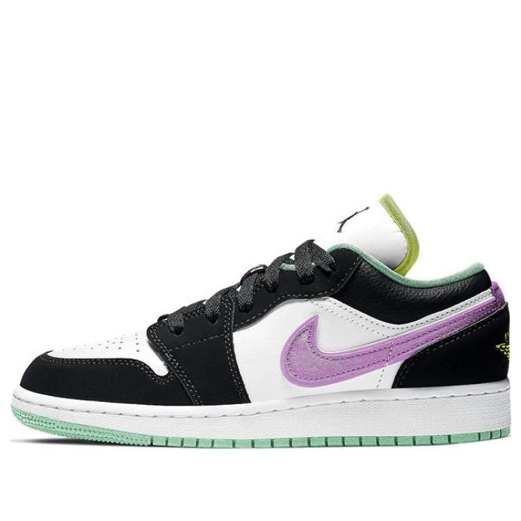 (GS) Air Jordan 1 Low 'White Violet Shock' 553560-151