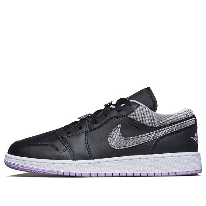 (GS) Air Jordan 1 Low SE 'Houndstooth' DH0570-015