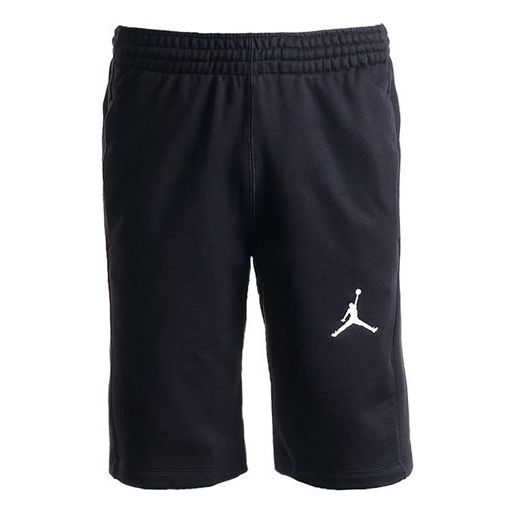 Air Jordan Casual Sports Basketball Training Breathable Shorts Black 809458-010