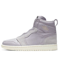 (WMNS) Air Jordan 1 High Zip 'Grey Light Ivory Light Purple' AQ3742-002