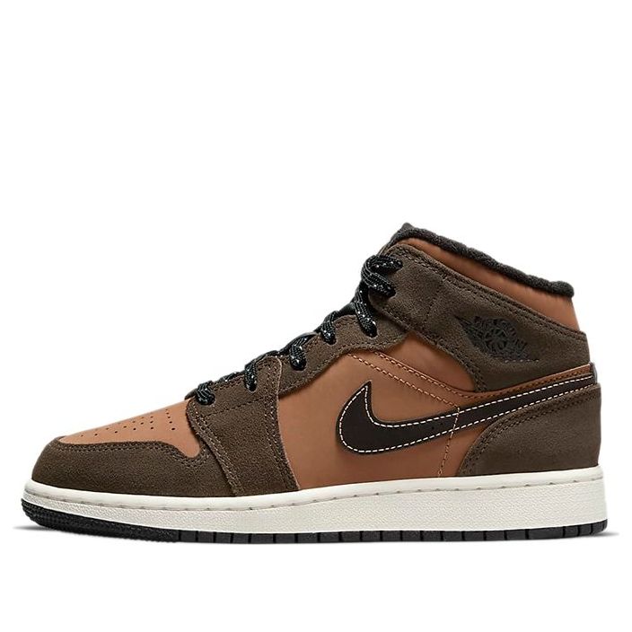 (GS) Air Jordan 1 Mid SE 'Earth Tone' DC7248-200