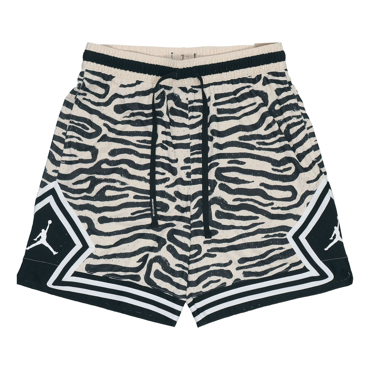 Air Jordan Dri-fit Sport BC Diamond Casual Sports Breathable Zebra Printing Shorts Pearl White DM2819-219