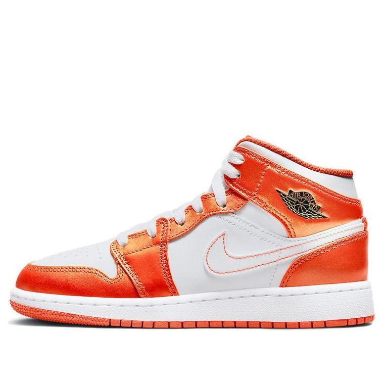 (GS) Air Jordan 1 Mid SE 'Electro Orange' DM4228-800