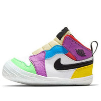 (TD) Air Jordan 1 Crib Bootie 'Multi-Color' AT3745-109