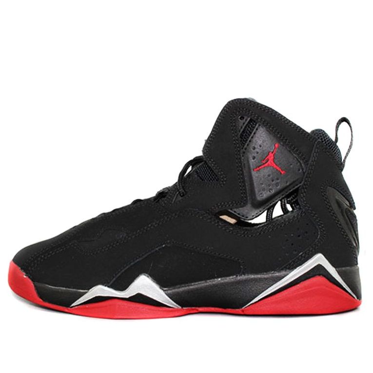 (GS) Air Jordan True Flight 'Black Red' 343795-003