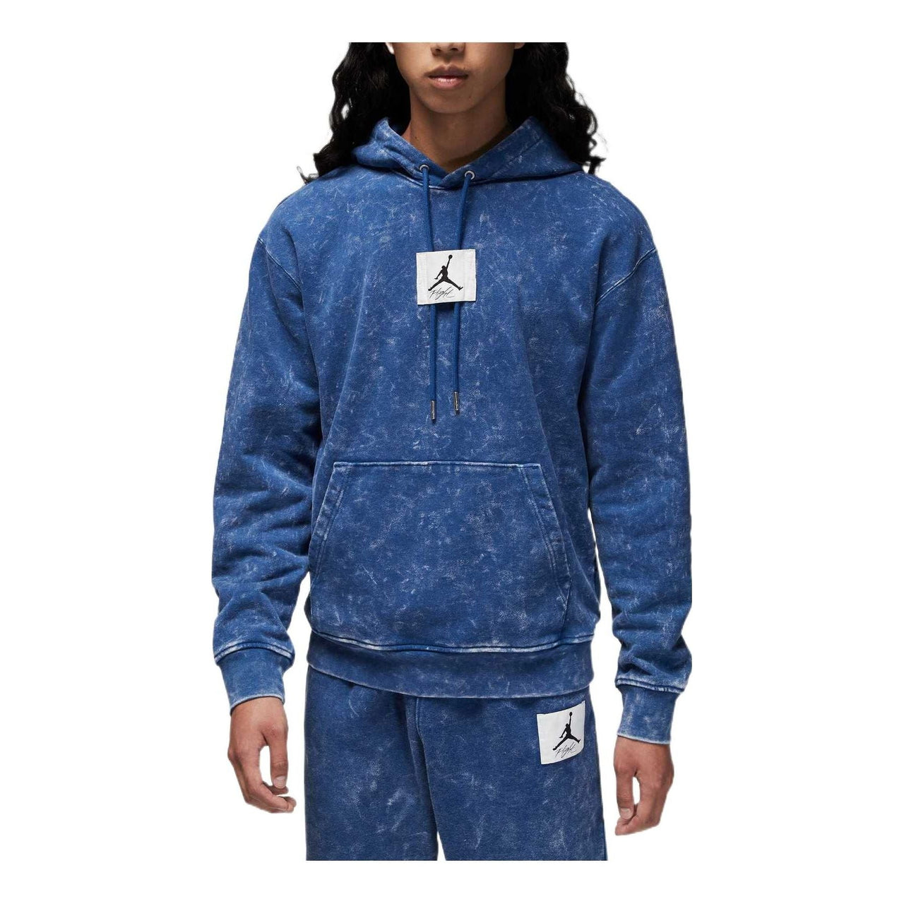 Air Jordan Tie Dye Drawstring Hoodie 'Blue' DR3088-493