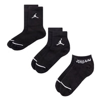 Air Jordan Everyday Max Sports Socks 3 Pairs Black SX6274-010