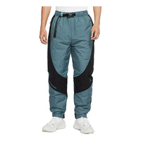 Air Jordan Logo Pattern Woven Casual Sports Pants 'Blue Black' DC9659-387