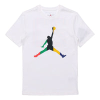 Air Jordan Sport Dna Jumpman Round Neck Short Sleeve White CU1975-100