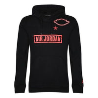 Men's Air Jordan Logo Alphabet Printing Black AT9168-010