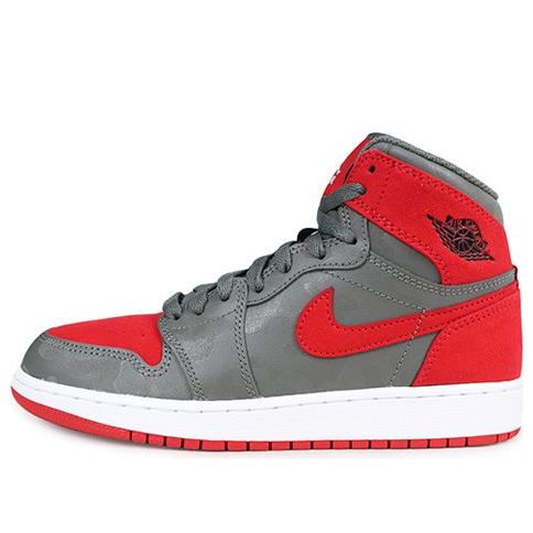 (GS) Air Jordan 1 Retro Hi Prem 'Bred Camo' 822858-032