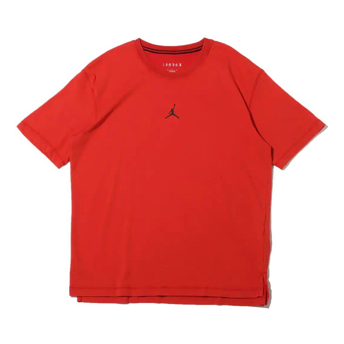 Men's Air Jordan Dri-FIT Logo Quick Dry Sports Short Sleeve Red T-Shirt DH8922-687