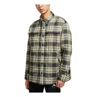 Air Jordan 'Why Not?' Printed Checked Pocket Shirt Jacket For Men Green DC3242-230