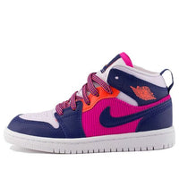 (PS) Air Jordan 1 Mid 'Fire Pink' 640737-602