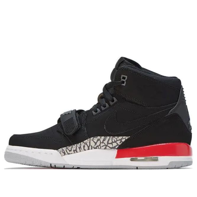 (GS) Air Jordan Legacy 312 'Black Fire Red' AT4040-060