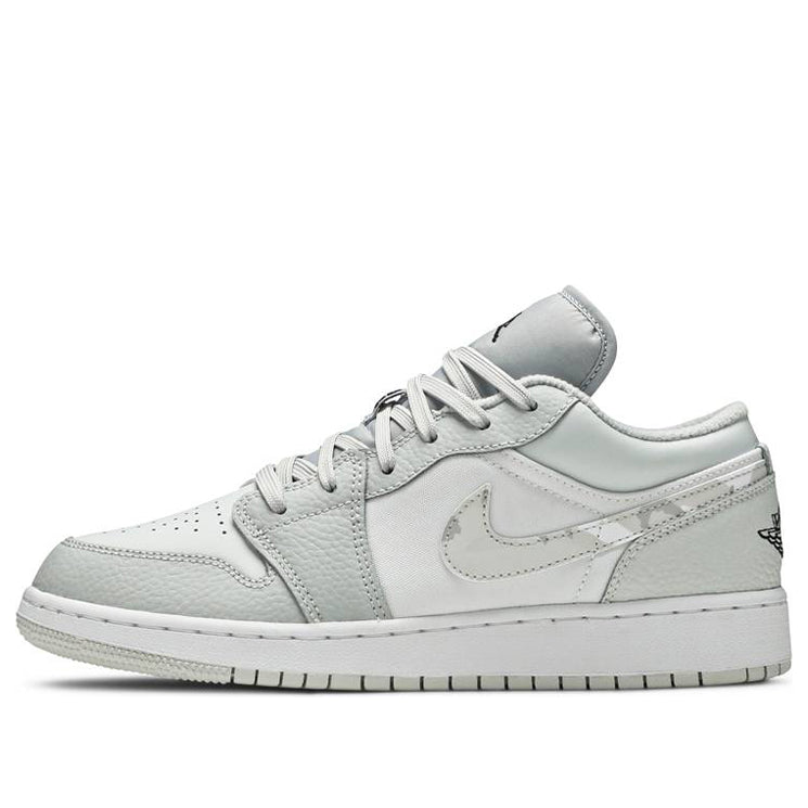 (GS) Air Jordan 1 Low SE 'White Camo' DD3234-100