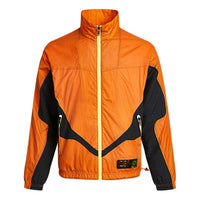 Air Jordan 23 EngineeRed Causual Sports Stand-up Collar Jacket Coat Male Orange CV2867-875