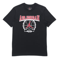 Air Jordan Burst Crack Basketball Sports Short Sleeve T-Shirt Men's Black CV3420-010