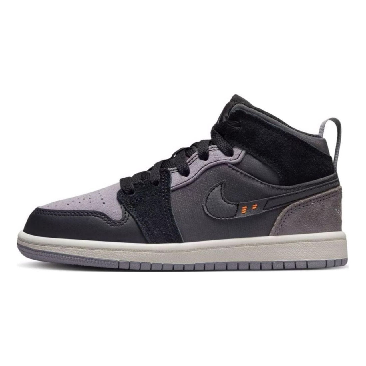 (PS) Air Jordan 1 Mid SE 'Craft Inside Out-Black' DV0436-001