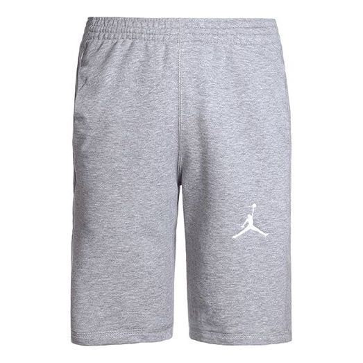 Air Jordan Casual Sports Basketball Training Breathable Shorts Gray 809458-063