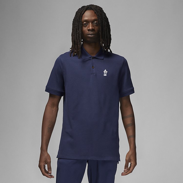 Air Jordan x Eastside Golf Polo Shirt 'Navy' DV1892-410